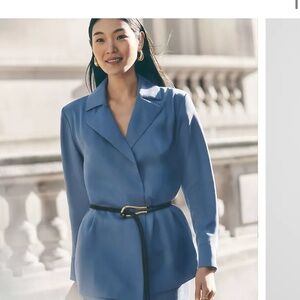 NWT Ann Taylor satin blazer